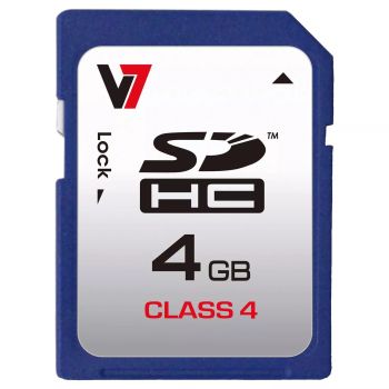 V7 Carte SDHC V7 4 Go classe 4 V7 - visuel 1 - hello RSE