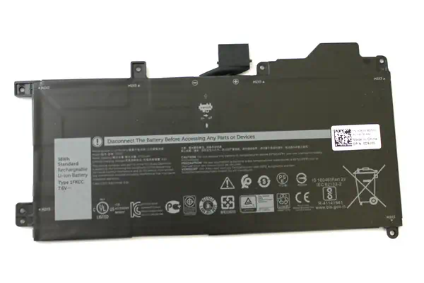 Batterie Li-ion 7.6V 4650mAh 36Wh - D9J00 / T5H6P / 1FKCC / 01FKCC - DLH - visuel 1