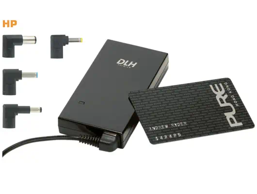 ALIMENTATION SECTEUR 65W HP 100% COMPATIBLE (sauf USB-C) - Format mini - DLH - Chargeur et alimentation - visuel 1