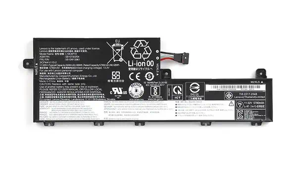 DLH Batterie Li-Pol 11.52V 5650mAh 65Wh - L19C6P72 / - visuel 1