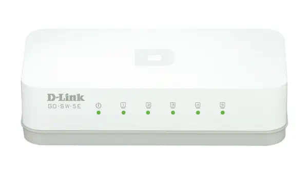 D-LINK Mini switch 5 Ports 10/100Mbps format de bureau - D - D-Link - Switchs et Hubs - visuel 1