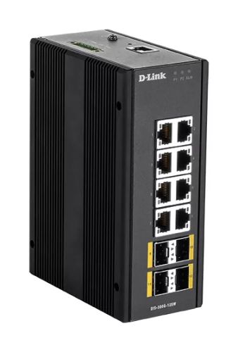 Vente Switchs et Hubs D-LINK 12 Port L2 Managed Switch with 8 x sur hello RSE