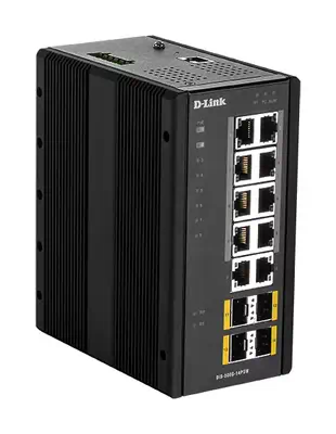 D-Link DIS‑300G‑14PSW Géré L2 Gigabit Ethernet (10/100/1000) Connexion D-Link - visuel 1 - hello RSE - Connectivité Gigabit