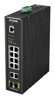 D-Link DIS-200G-12PS commutateur réseau Géré L2 Gigabit Ethernet (10/100/1000) Connexion Ethernet, s - Switchs et Hubs - visuel 2