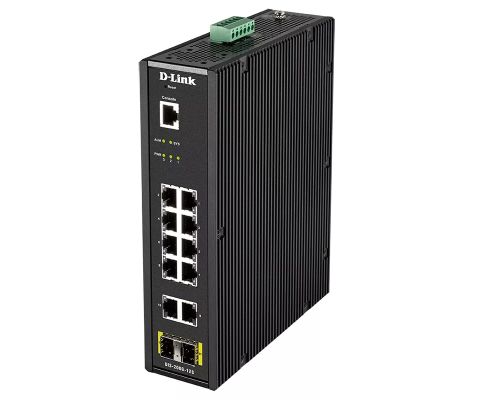 Achat D-LINK 12 Port L2 Industrial Smart Managed Switch with 10 x sur hello RSE