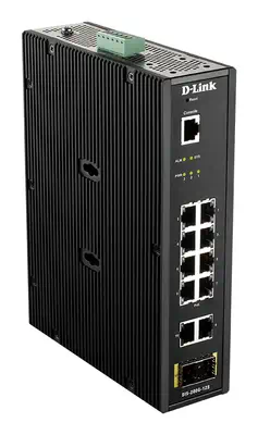 D-Link DIS-200G-12S commutateur réseau Géré L2 Gigabit Ethernet (10/100/1000) Noir - Switchs et Hubs - visuel 1