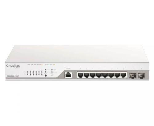 Achat D-LINK Nuclias Switch 10xGE-ports PoE+ Smart Managed incl - 0790069442933