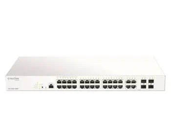 Achat Switchs et Hubs D-LINK Nuclias Switch 28xGE-ports PoE+ Smart Managed incl sur hello RSE