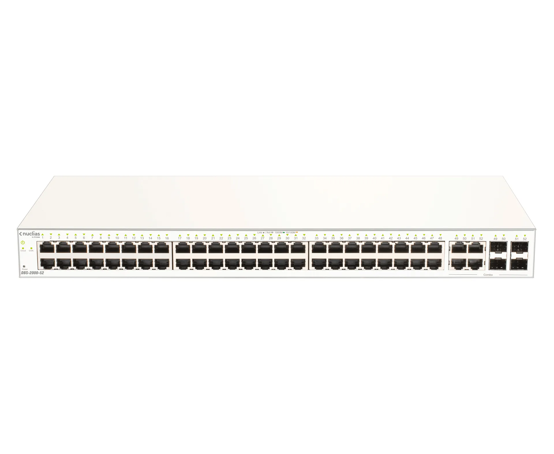 D-Link DBS-2000-52 commutateur réseau Géré L2 Gigabit Ethernet (10/100/1000) Gris - Switchs et Hubs - visuel 1