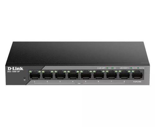 Vente Switchs et Hubs D-Link DSS-100E-9P
