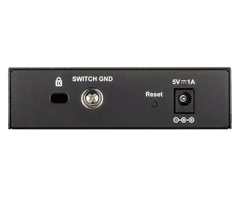 D-Link DGS-1100-05V2/E commutateur réseau Géré L2 Gigabit Ethernet D-Link - visuel 1 - hello RSE - Interface utilisateur web intelligente