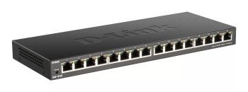 Vente Switchs et Hubs D-LINK 16 ports Gigabit Switch Metallic QoS 802.1p sur hello RSE