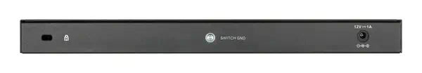 D-Link DGS-1016S Non-géré Gigabit Ethernet (10/100/1000) Noir - Switchs et Hubs - visuel 3