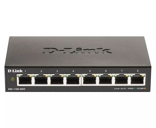 Achat Switchs et Hubs D-LINK Easy Smart Managed Switch 8 Ports Gigabit