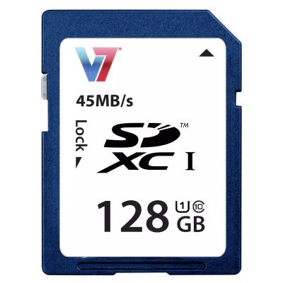 V7 SDXC Carte mémoire 128GO UHS-1 V7 - visuel 1 - hello RSE
