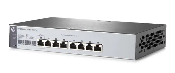 HPE 1820-8G Géré L2 Gigabit Ethernet (10/100/1000) 1U HP - visuel 1 - hello RSE - Facile d'utilisation, simple à déployer et à gérer
