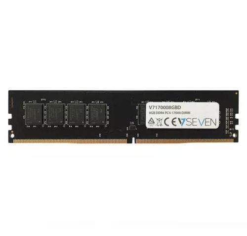 Revendeur officiel Mémoire 8GB DDR4 PC4-17000 - 2133Mhz DIMM Desktop Module de mémoire - V7170008GBD