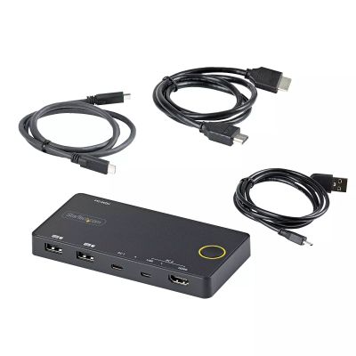 Vente StarTech.com Switch KVM Hybride 2 Ports USB-A + StarTech.com au meilleur prix - visuel 6