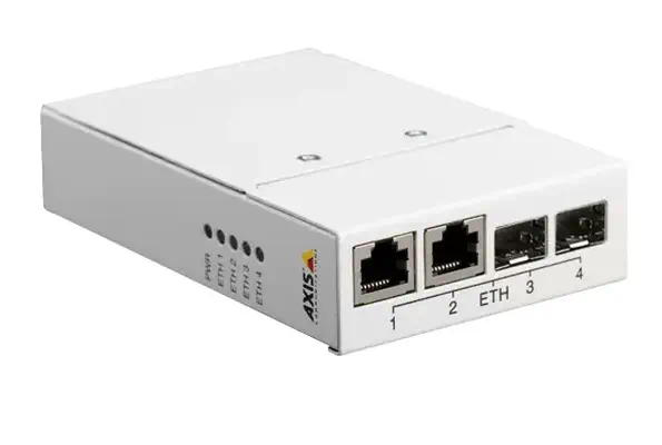 Axis 5901-261 convertisseur de support réseau Interne 100 Mbit/s Blanc - Switchs et Hubs - visuel 3