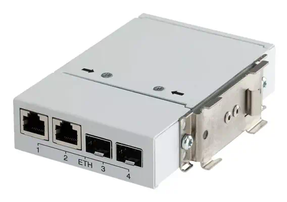 Axis 5901-261 convertisseur de support réseau Interne 100 Mbit/s Blanc - Switchs et Hubs - visuel 2
