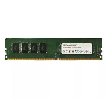 Achat V7 16GB DDR4 PC4-17000 - 2133Mhz DIMM Desktop Module de mémoire - V71700016GBD et autres produits de la marque V7