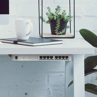 Zyxel GS1008HP Non-géré Gigabit Ethernet (10/100/1000) Connexion Ethernet, supportant l'alimentation - Switchs et Hubs - visuel 8