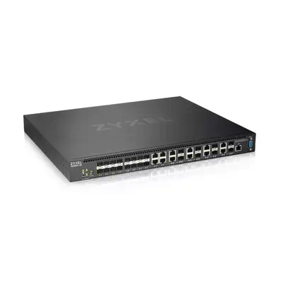Zyxel XS3800-28 Géré L2+ 10G Ethernet (100/1000/10000) Noir - Switchs et Hubs - visuel 1