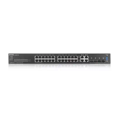 Zyxel GS2220-28-EU0101F commutateur réseau Géré L2 Gigabit Ethernet (10/100/1000) Noir - Switchs et Hubs - visuel 2