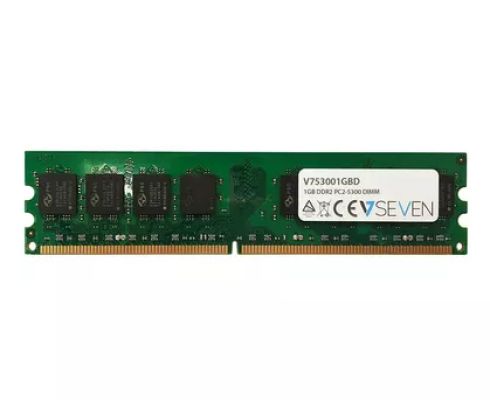 Vente Mémoire V7 1GB DDR2 PC2-5300 667Mhz DIMM Desktop Module de mémoire - V753001GBD sur hello RSE
