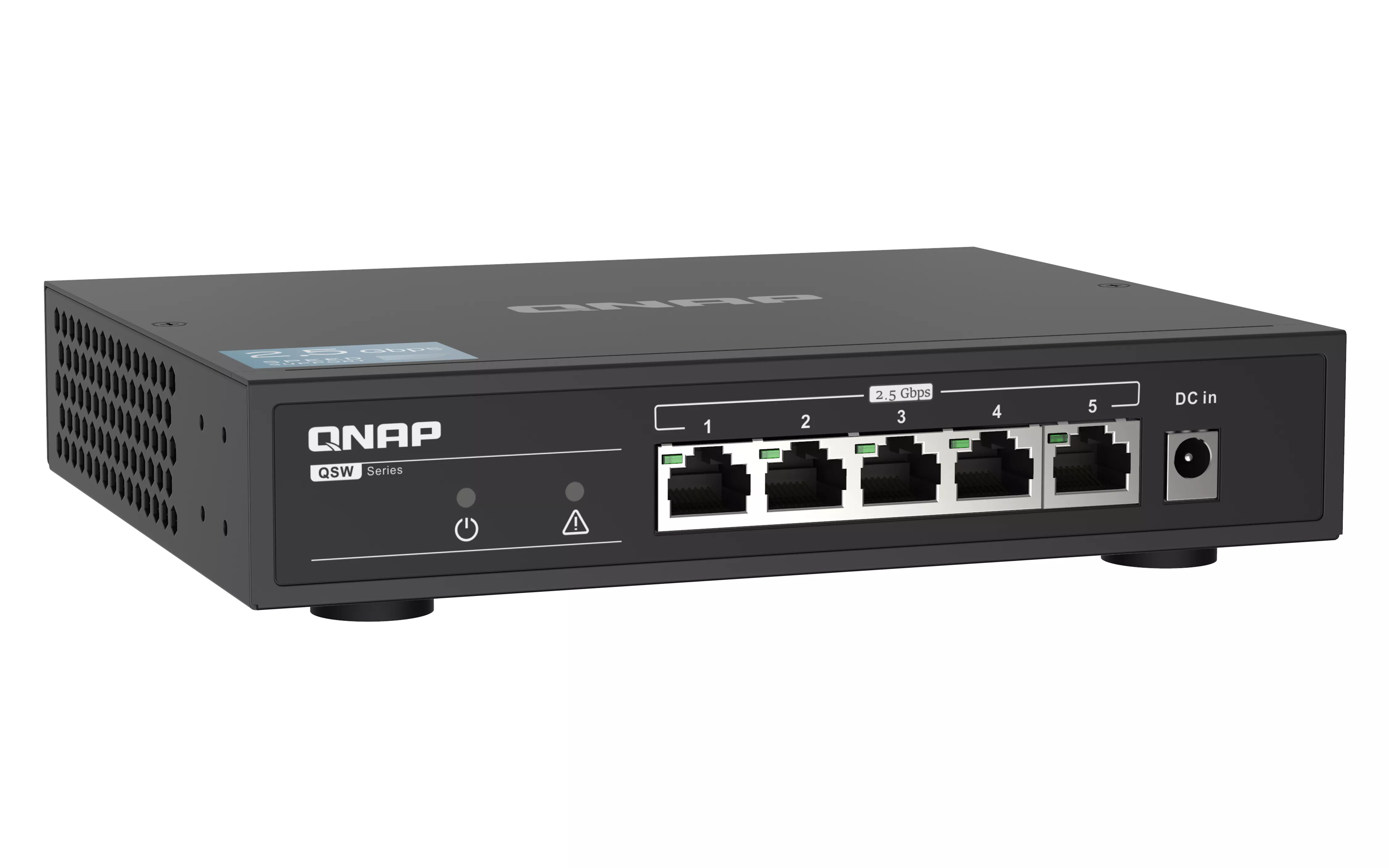 Vente QNAP QSW-1105-5T 5 port 2.5Gbps auto negotiation 2 QNAP au meilleur prix - visuel 4