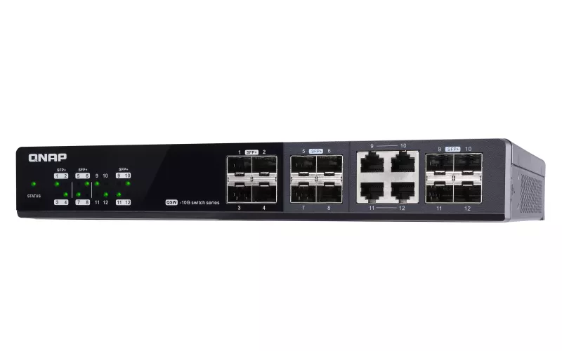 Achat QNAP QSW-M1204-4C Managed Switch 12 port of 10GbE sur hello RSE - visuel 7