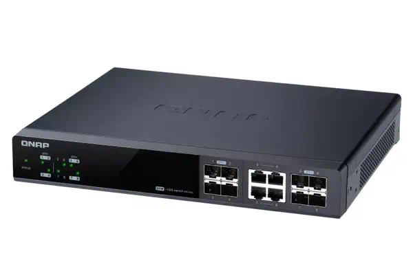 QNAP QSW-M804-4C commutateur réseau Géré 10G Ethernet (100/1000/10000) Noir - Switchs et Hubs - visuel 9
