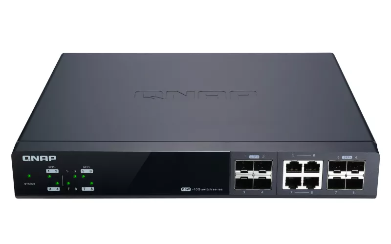Achat QNAP QSW-M804-4C Managed Switch 8 port of 10GbE sur hello RSE - visuel 7