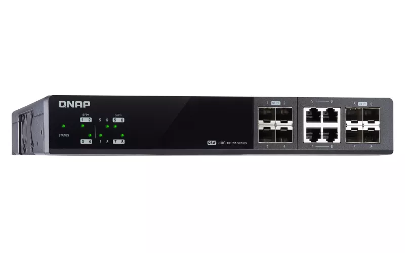 Vente QNAP QSW-M804-4C Managed Switch 8 port of 10GbE QNAP au meilleur prix - visuel 4