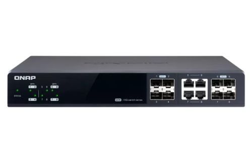 Vente Switchs et Hubs QNAP QSW-M804-4C Managed Switch 8 port of 10GbE port