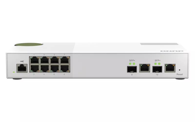 Vente Switchs et Hubs QNAP QSW-M2108-2C 8 port 2.5Gbps 2 port 10Gbps SFP+/ sur hello RSE