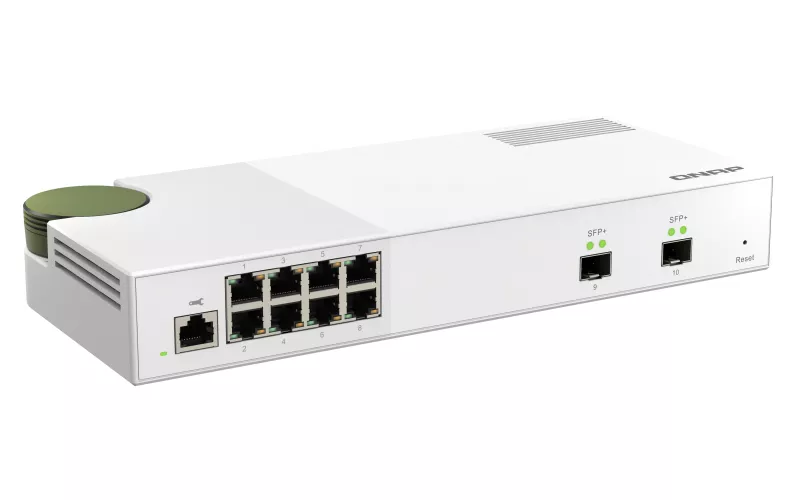 Achat QNAP QSW-M2108-2S 8 port 2.5Gbps 2 port 10Gbps sur hello RSE - visuel 5