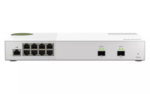 Achat QNAP QSW-M2108-2S 8 port 2.5Gbps 2 port 10Gbps SFP+ sur hello RSE