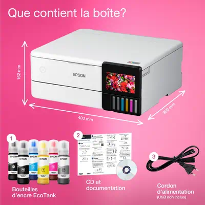 Epson EcoTank ET-8500 - Multifonctions Jet d'encre - visuel 6