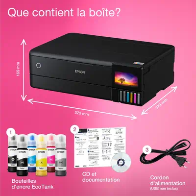 Epson EcoTank ET-8550 - Multifonctions Jet d'encre - visuel 7