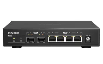 QNAP QSW-2104-2S commutateur réseau Non-géré 2.5G Ethernet Noir achat responsable