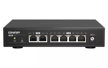 Achat QNAP QSW-2104-2T 2ports 10GbE RJ45 5ports 2.5GbE RJ45 unmanaged switch au meilleur prix