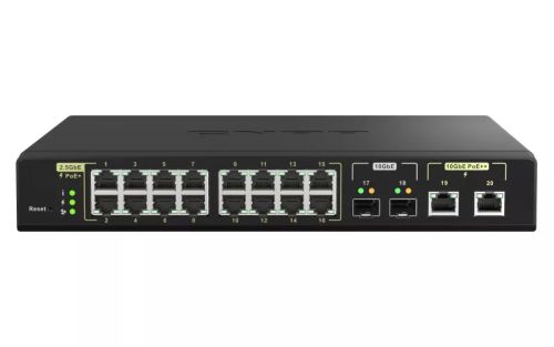 Revendeur officiel Routeur QNAP QSW-M2108-2S 8port 2.5Gbps 2port 10Gbps SFP+ web managed switch
