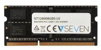 Revendeur officiel 8GB DDR3 PC3-12800 - 1600mhz SO DIMM Notebook Module de mémoire - V7128008GBS-LV