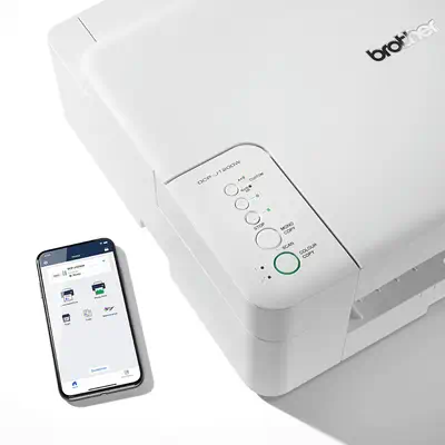 Brother DCP-J1200W imprimante multifonction Jet d'encre A4 1200 Brother - visuel 1 - hello RSE - Imprimez où que vous soyez, n'importe quand