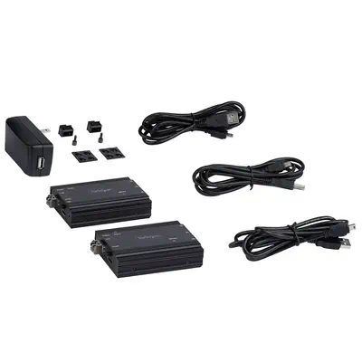 Extendeur KVM 4K HDMI sur Fibre Optique - Extender Commutateur Console KVM HDMI Video & USB - jusqu' - StarTech - Switchs et Hubs - visuel 8