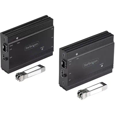 Extendeur KVM 4K HDMI sur Fibre Optique - Extender Commutateur Console KVM HDMI Video & USB - jusqu' - StarTech - Switchs et Hubs - visuel 3