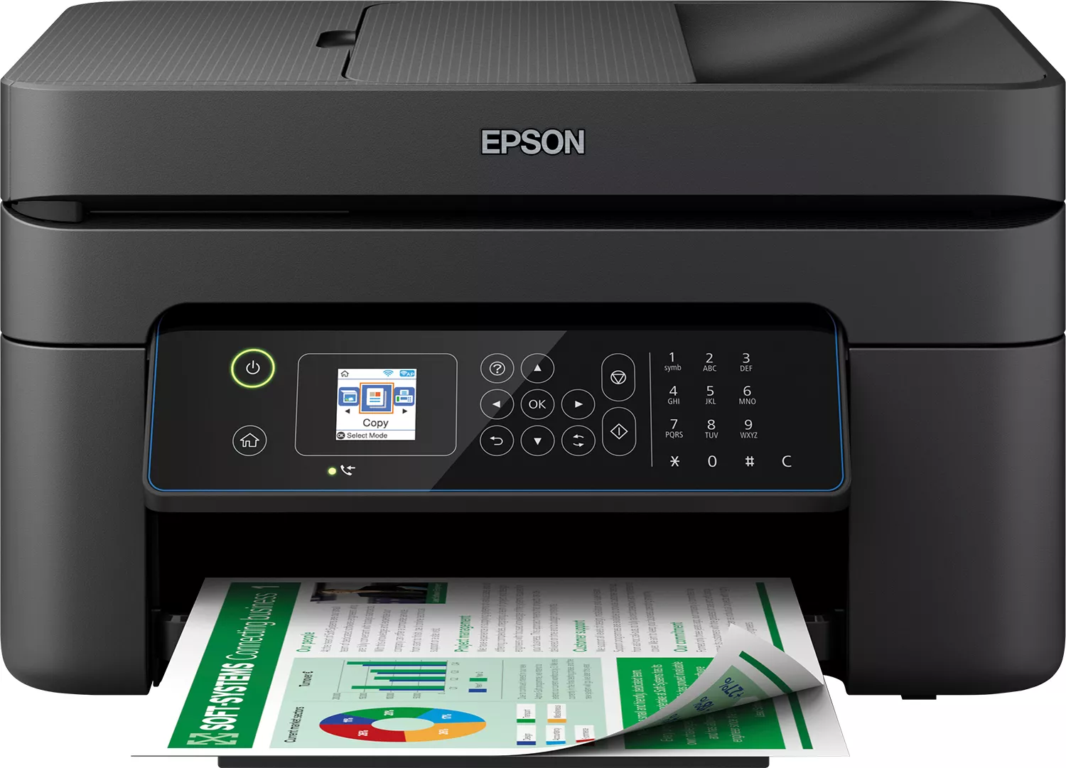 Vente Autre Imprimante EPSON WorkForce WF-2845DWF MFP inkjet 34ppm mono