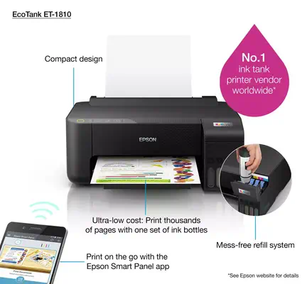 imprimantes avec réservoir d'encre - commander une imprimante Ecotank