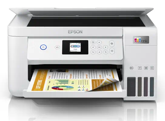 Epson EcoTank ET-2856 Jet d'encre A4 5760 x 1440 DPI 33 ppm Wifi - Autre Imprimante - visuel 2